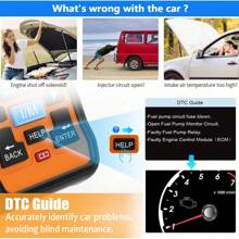 FOXWELL NT301 OBD2 Scanner Check Engine Code Reader Professional Mechanic ODB 2 Automotive Scanner Car Diagnostic Tool - Orange - View 9