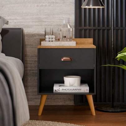 Mesa de Cabeceira Pérola New Pés Retro Várias Cores Lançamento