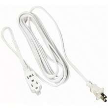 MOREKA Extensión Eléctrica Doméstica, 5M,Blanca,multicontacto - Blanco - Ver 2