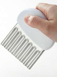 1入組不銹鋼土豆波浪狀切片機 - 彩色 - 查看 4