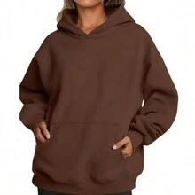 Women Sweatshirts - 鏽棕色 - 查看 2