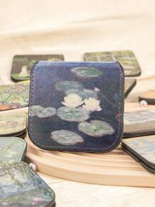 1个方形可折叠不锈钢化妆镜,8K高清,防碎,是送给妈妈、阿姨、奶奶、女儿、侄女、姐妹、新娘和伴娘的理想礼物,适合节日、生日、婚礼、母亲节和情人节等场合。 化妆、价格实惠、房间装饰、梳妆台、旅行、卧室、化妆配件、镜子、化妆镜、迷你镜、便携镜、小镜子、手持镜、价格实惠、圣诞礼物、化妆品、化妆工具、便宜货、礼物、女士礼物、圣诞礼物 - 彩色 - 查看 19