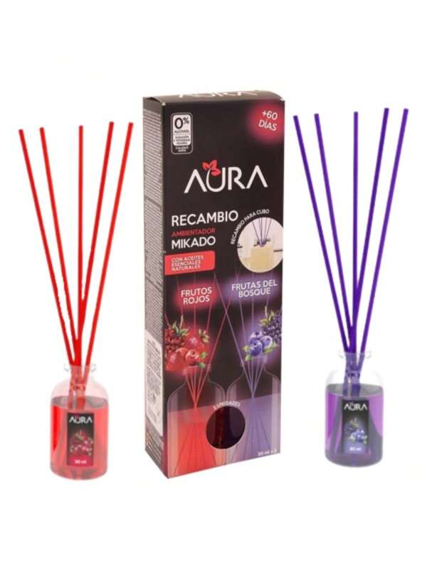 Aromatizante de ambiente pack 2 pz