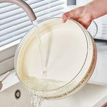 Rotating Fruit Plate Living Room Household Dry Fruit Plate Candy Nut Basket Snacks Arrangement Plate - Apricot - View 9