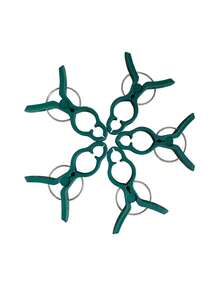 Gardening Phalaenopsis And Garden Tool Set, Including Tomato Plant Clips, Plastic Clips, Used To Fix Plants And Promote Better Growth - Multicolor - View 7