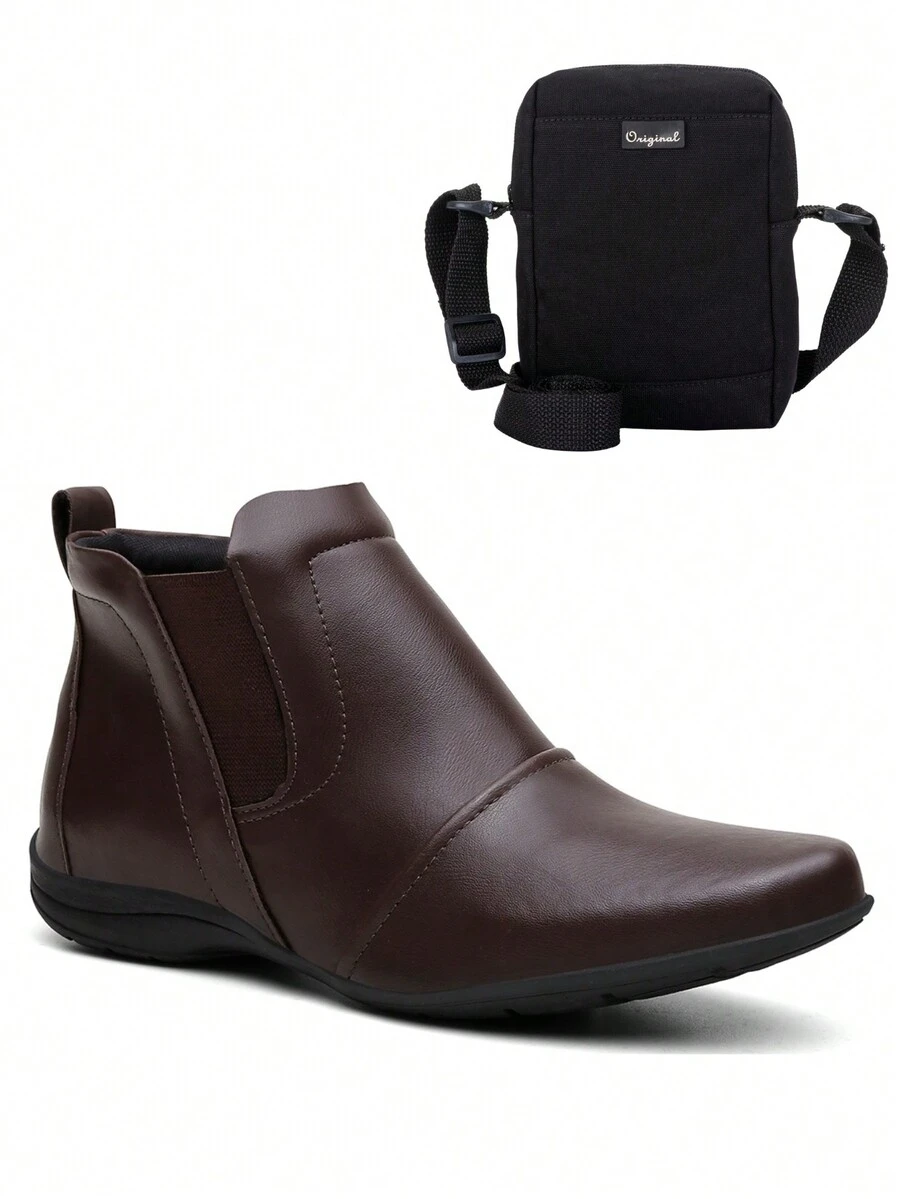 Women Ankle Boots & Booties - Rust Brown - View 1