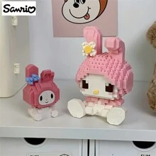 1 Set Of  Melody Miniature Building Blocks, Miniature Assembled Building Block Set And Decorations. Gift Room Decoration - Multicolor - View 9