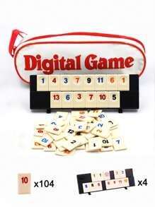 104pcs/Set Digital Game Card Adult Casual Gathering Table Game - Multicolor - View 1