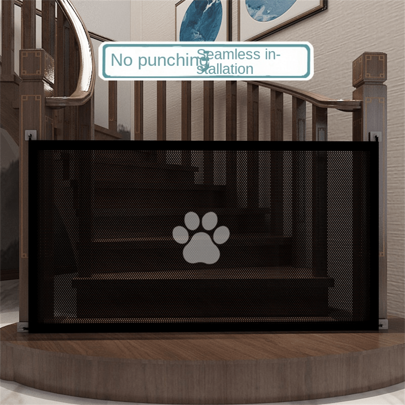 1PC Non Perforated Pet Partition Fence, Dog Isolation Net, Portable Folding Dog Obstacle Safety Protection Net Fencebaby Shower Family Decorations Gifts