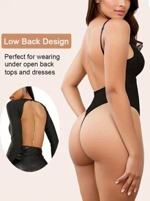 Sports Outdoor Shapewear Bodysuit For Women Slimming Tummy Control Seamless Full Body Shaper For Daily Sport Workout Fitness Cycling Yoga Shapewear Shorts Gym Accessories For Belly Slimming Girdles, Lumbar Girdles For Belly Slimming Corset