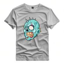 Men T-Shirts - 灰色 - 查看 1