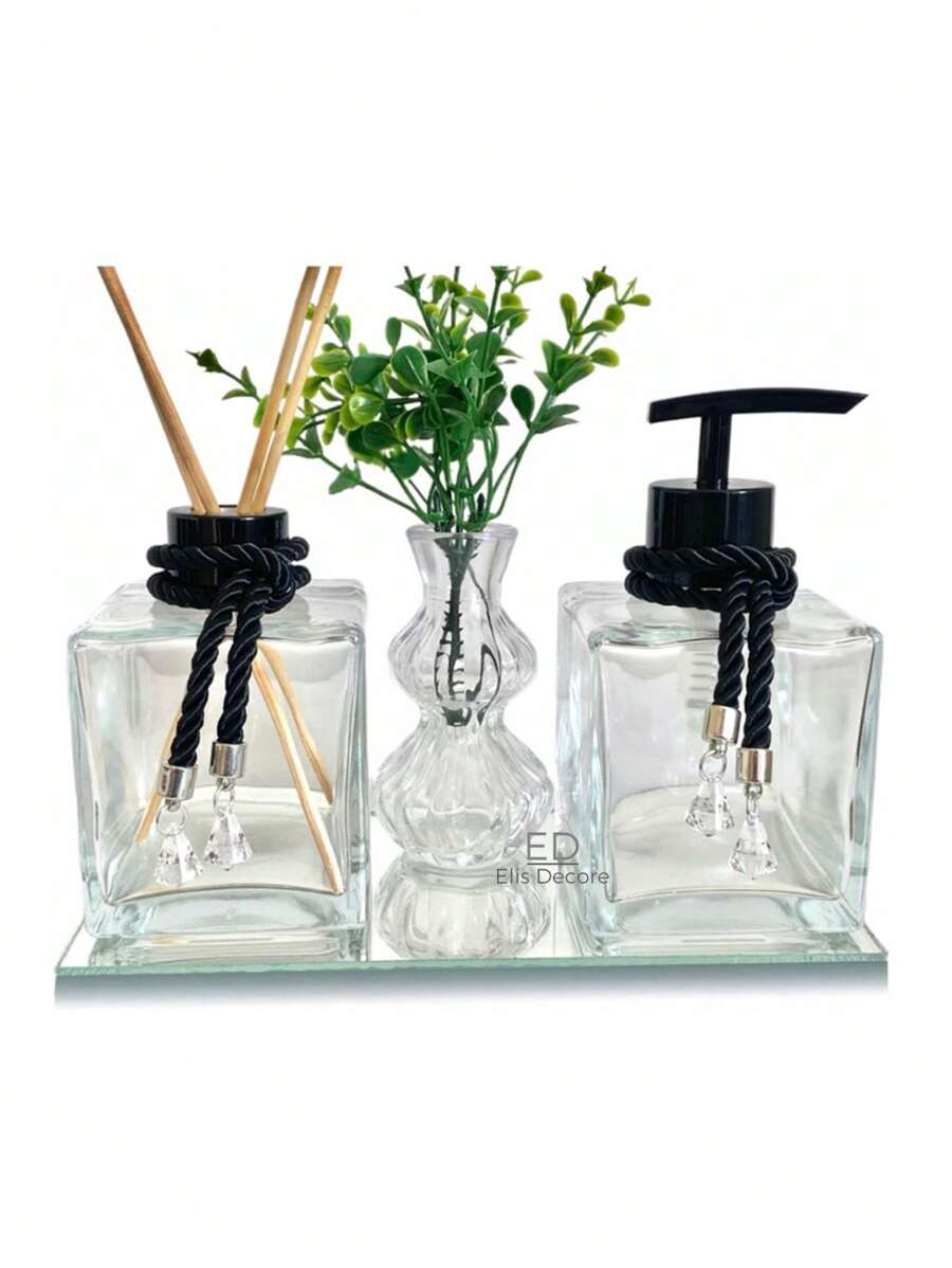 Soap & Lotion Dispensers & Dispensing Bottles - 黑色 - 查看 1