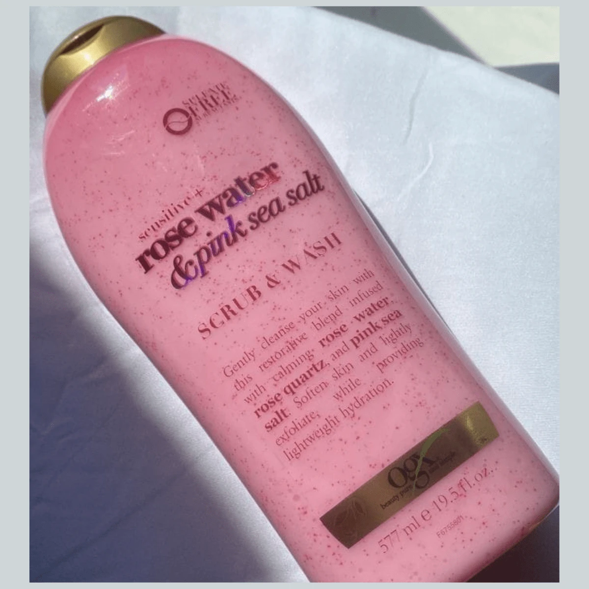 Jabón Liquido Corporal Fresh Ogx Sal Rosa Exfoliante Aroma Rosa Ducha VentasenLineaLEODY - Rosa - Ver 1