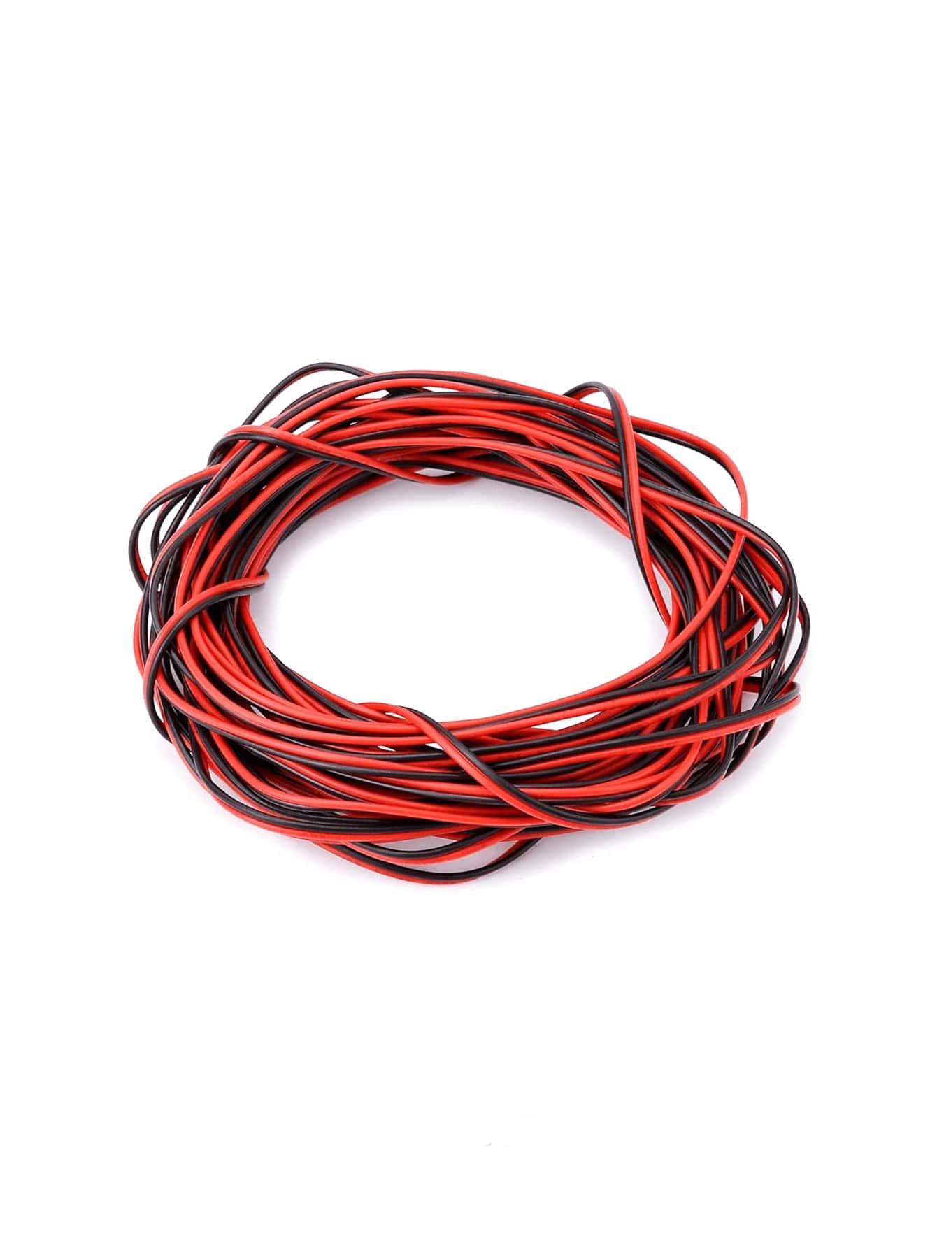 5 Meter 22AWG Electrical Wire, 2 Core Black Red Wire Cable, Extension Wire Cable, For Car LED Strip Light - Black - View 1