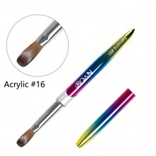 #8-#18 Kolinsky Acrylic Nail Brush - Blue - View 11