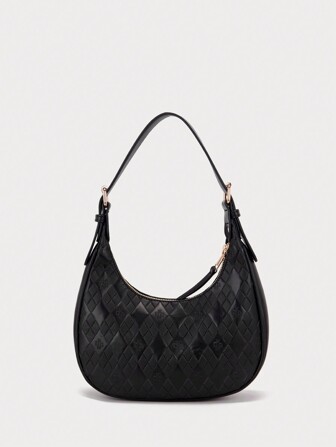 DK DKMG VANESSAMAY&DKMG 1入時尚復古印花PU材質女式單肩包/手提包，適用於母親節、假日和各類場合