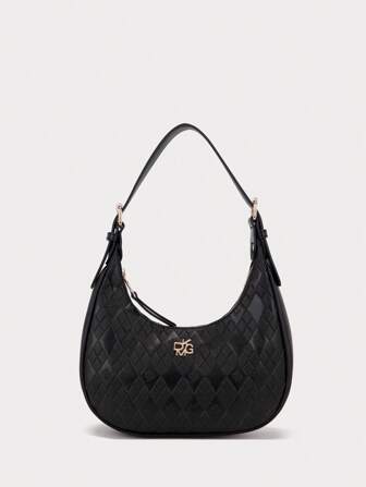 DK DKMG 1 pièce sac en bandoulière et à main rétro imprimé en PU réglable de VANESSAMAY&DKMG pour femmes, idéal pour la fête des mères, les vacances et diverses occasions