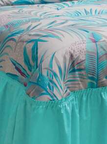 Home Elephant Double Quilt With Decorative Cushions