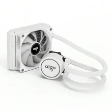 Aigo ACSE120/240 Water Cooler CPU Cooling Computer RGB Water Cooling Heatsink Integrated CPU Cooler Fan Radiator Intel LGA 1700/1151/2011/AM3+/AM4 - ACSE120-black - View 7