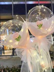 5/10/20/50pcs Clear Bubble Balls, Holiday Decorative Balloons, Wedding Anniversary Birthday Party Decor