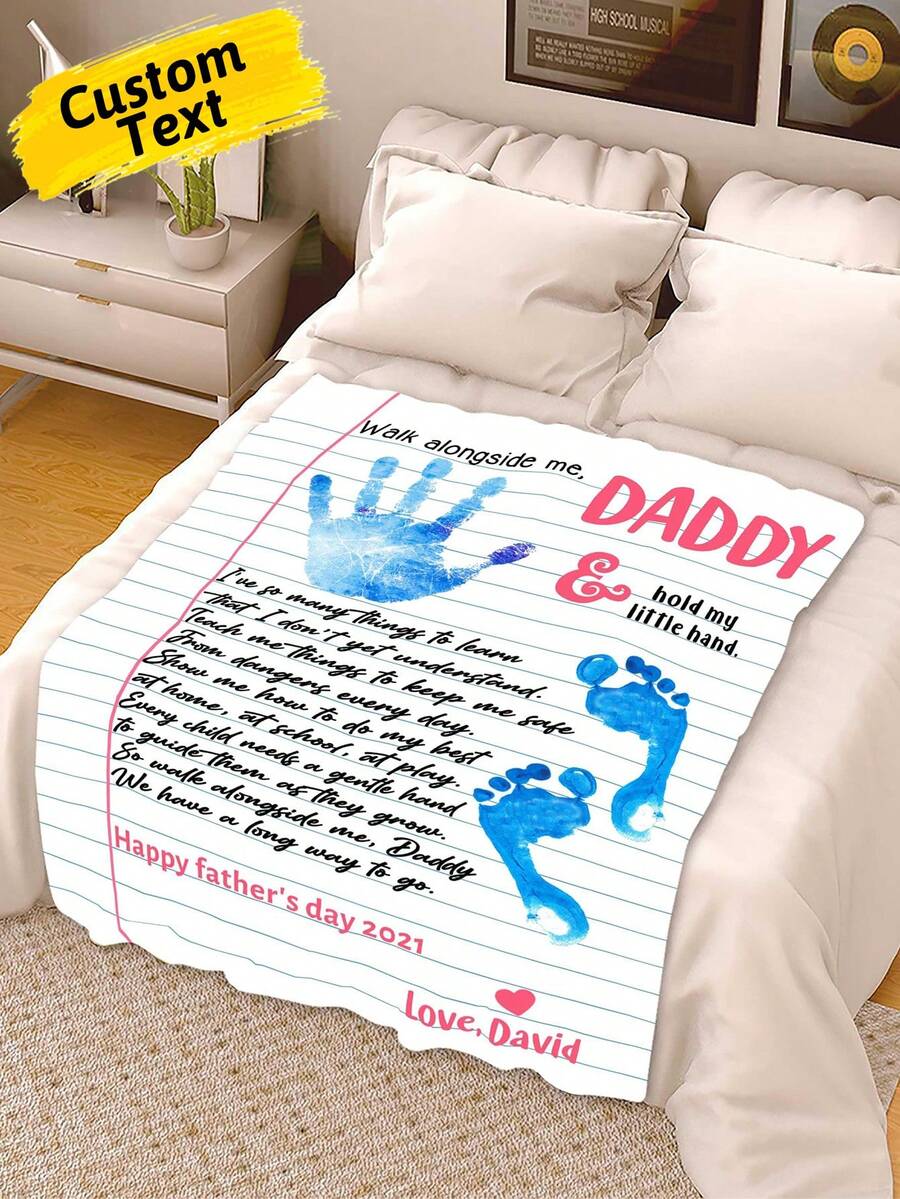 1 Miếng Phong tục Chăn , Bố Chăn Đối với Bố Gia đình Chăn , 5 Kích thước cho bạn , Ngày của Cha Qủa tặng Cá nhân hóa Message Chăn Đối với Bố Phong tục Món quà Trẻ em , Lý tưởng Đối với Sinh nhật , Ngày của Cha Đối với Cha Đối với Bố Đối với Bố , Quà tặng ngày lễ , Năm mới Qủa tặng , Lễ tạ ơn Qủa tặng - Nhiều màu - Xem 1
