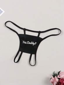 Dames Zwarte Sexy Ademende Naadloze Bloemenprint G-String Slipjes
