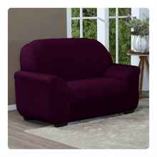 Sofa Covers - Màu Đỏ Sâu - Xem 1