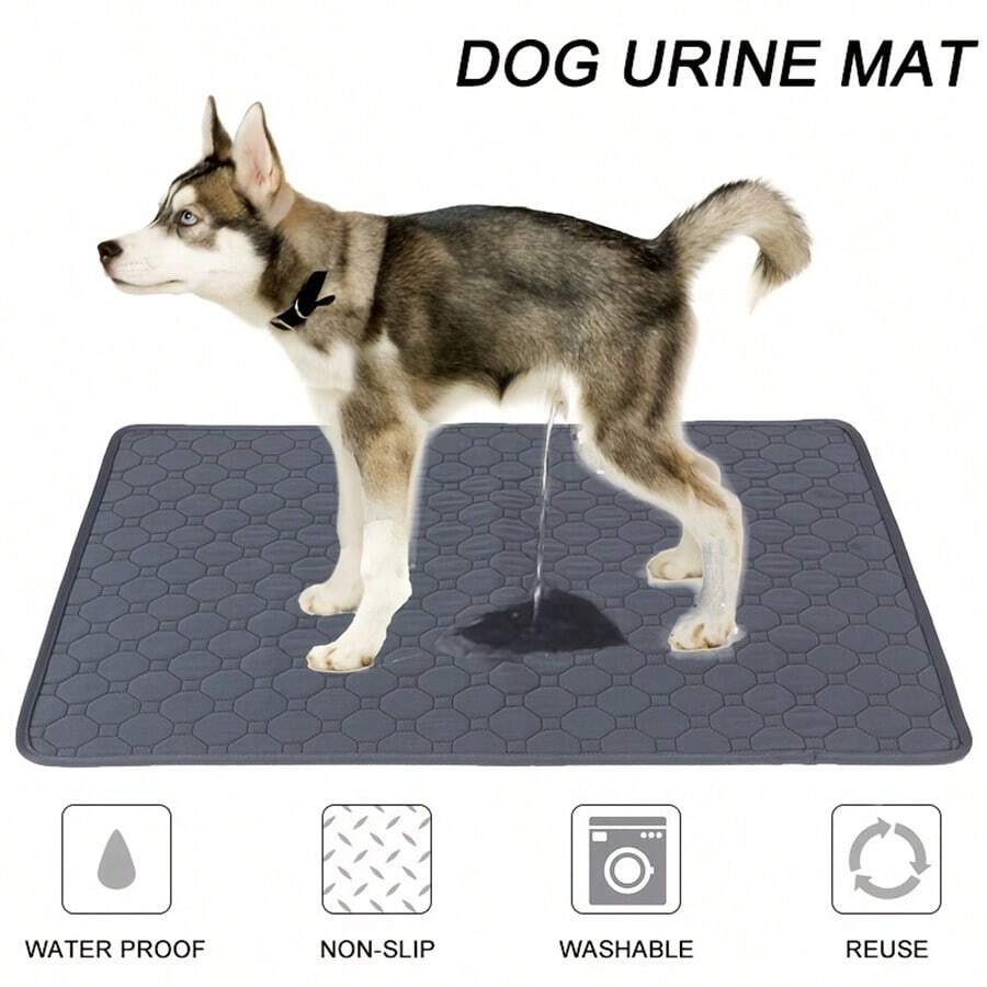 1 Pezzo Tappetino Lavabile E Riutilizzabile Per La Pipì Del Cane Con Assorbimento Istantaneo, Antiscivolo E Asciugatura Rapida, Adatto A Gatti E Cani Di Piccola, Media E Grande Taglia - Multicolore - Visualizzare 1