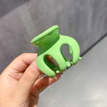 1入棕色鉤夾，適用於日常通勤及休閒穿搭 - 棕色 - 查看 13