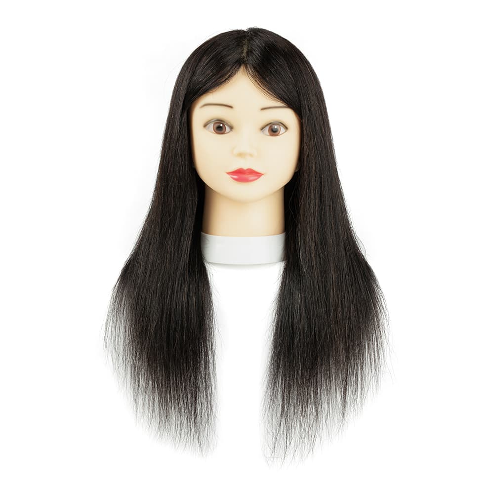 100 Real Hair Mannequin Heads With For Hair Training Styling Solon