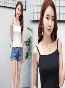 paquete de 4 blusas de tirantes