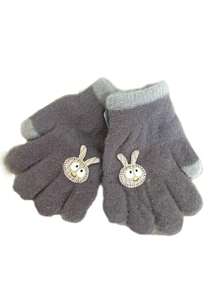 Baby & Kids Gloves - Grey - View 1