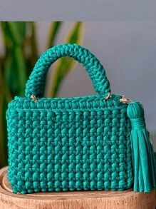 Women Tote Bags - Mint Green - View 1