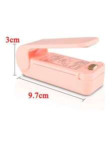 Mini Sellador De Paquetes, Máquina De Sellado Portátil - Multicolor - Ver 4