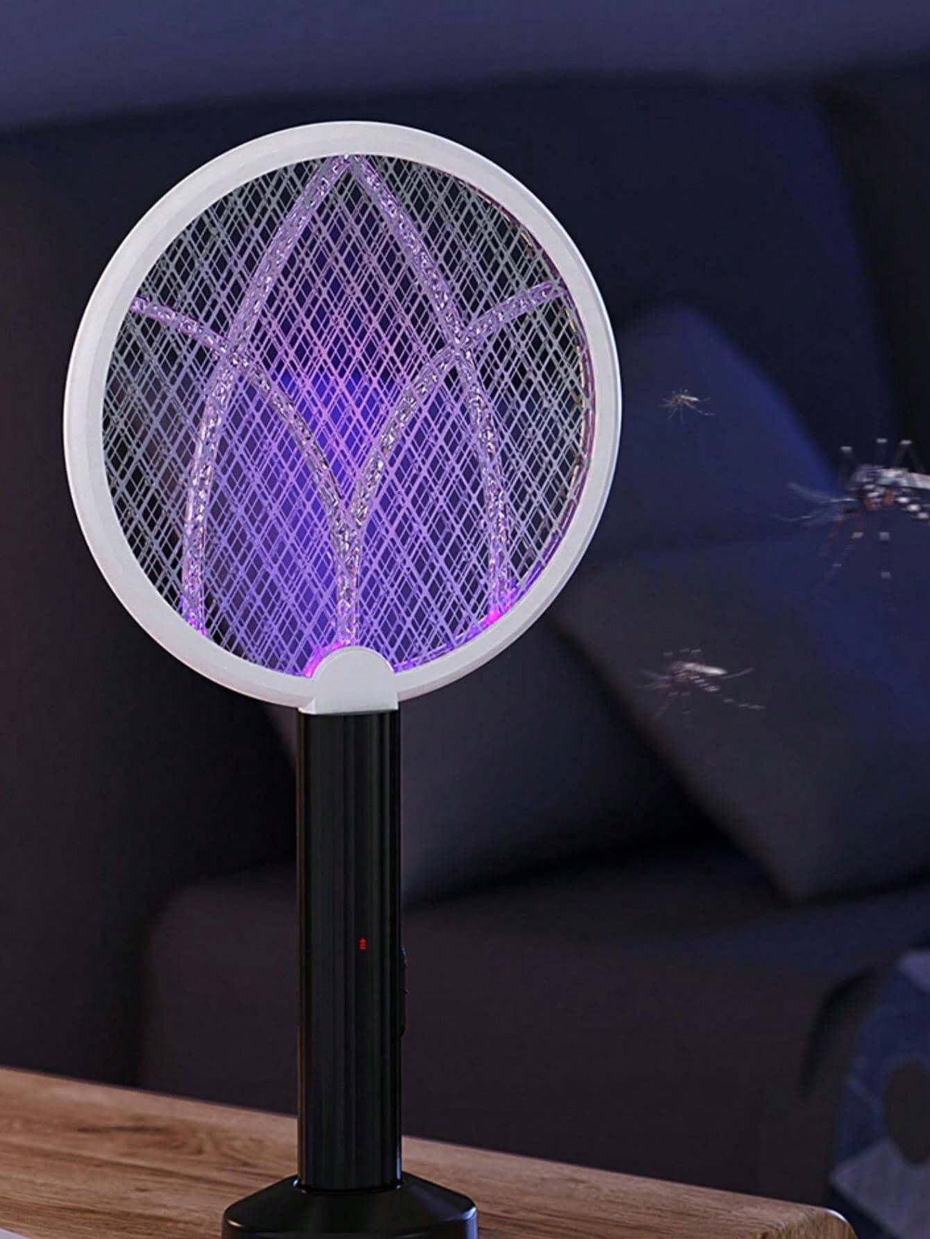 1pc Rechargeable Electric Fly Swatter Bug Zapper, Mosquito Killer, High