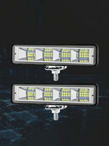 6英寸/15.24厘米铝制24LED汽车灯条汽车泛光灯改装灯工程辅助灯维修照明 - 24LED - 查看 4