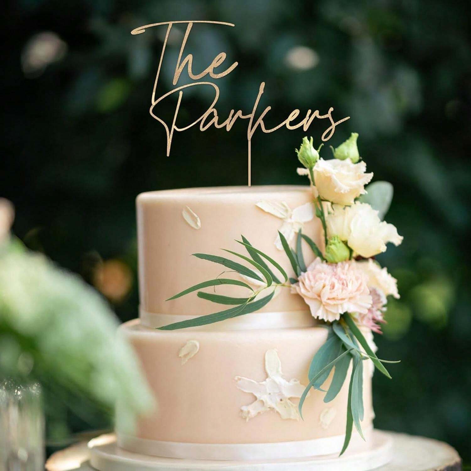 Gâteau De Mariage Pour Les Mariés