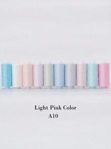 Thread For Sewing Polyester All-Purpose Sewing Threads 10 Colors 400Yards Sewing Thread Machine And Hand Stitching Dark Blue, Light Blue, Navy Blue(Various Options) - Multicolor - View 1