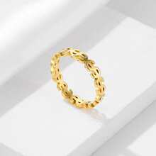 Anillo con diseño de moneda en estilo hip-hop y de moda, con significado de buena suerta, joya creativa tema de dinero para fiestas casuales, de baile y bodas, regalo de San Valentín. Versión coreana de lujo ligero, anillos articulados y de cola creativa para la fortuna, anillo de estilo europeo y americano de punk retro, anillo de calle urbana elegante, regalo de cumpleaños lindo y personal para amigos y mejores amigos - anillo de moneda americana - Ver 3