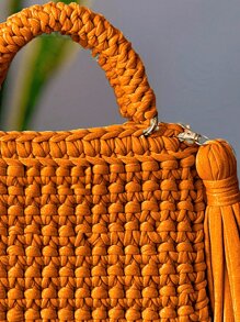 Women Tote Bags - Orange - View 2