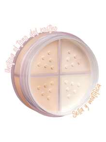 Corrective Loose Powder Pink Up Polvo Suelto Correctivo Sella y Matifica acabado Mate Cold - WARM - Ver 2