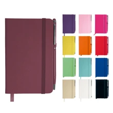PromoClick Mini libreta de 80 hojas con boligrafo touch - Blanco - Ver 6