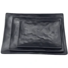 Platos De Melamina En Forma Cuadrada, Rectangular Y Redonda, Varios Medidas Y Diseños, Platos Elegantes De Alta Calidad Y Buen Precio - Rectangular - Ver 1