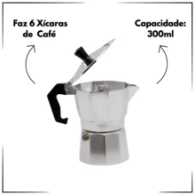 Bình pha cà phê Moka - Bạc - Xem 3