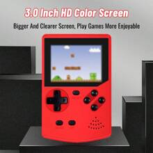 Gc35 Handheld Game Console, 400 Classic Games, Mini Portable Retro Gaming Console, Hd Screen, No Dual Controllers Included - Blue - View 3