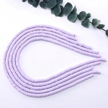 5股/組時尚軟黏土DIY珠子適合女士DIY首飾製作 - 藏蓝色 - 查看 31