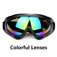 戶外護目鏡為體育運動提供無與倫比的保護：騎行、機車和滑雪護目鏡1入組