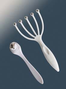 2pcs New High-Quality Head Massage Roller, Eye Massager To Relieve And Relax Scalp, Eye Massage Roller For Home Body Massage Care - Multicolor - View 8