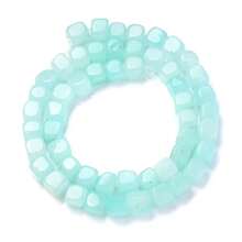 1 Strand 8x8mm Natural Stone Crystal Apatite Tourmaline Aquamarines Morganite Beads For Jewelry Making DIY Bracelet Necklace Accessories