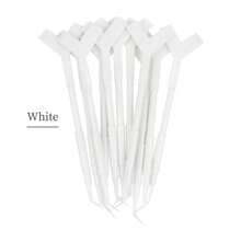 10pcs/Bag 3 In 1 Eyelash Perming Sticks Eyelash Lifting Kit Accessories Y Eyelashes Brush Clean Comb Eye Lash Extension Perm Tools Make Up Tool